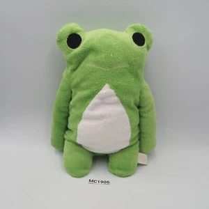 Shinada Company MC1906 Green Frog large Plush 11" Fumofumo san Toy Doll Japan - Picture 1 of 7