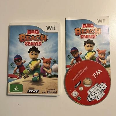 Big Beach Sports Nintendo Wii Game With Manual PAL - Image 1 of 4