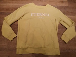 Girls/Ladies Yellow Eternal Love Jumper By George Size - Small Age 10-11 years - Picture 1 of 1