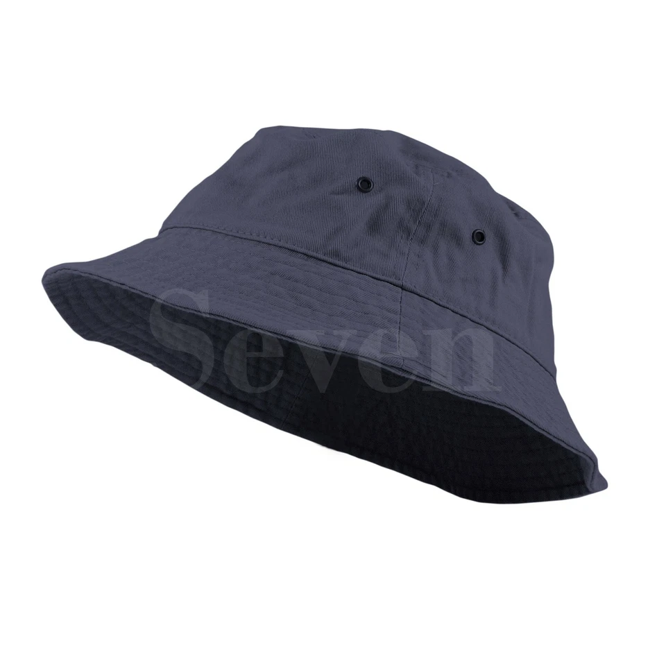 Sombrero de cubo Gorra Algodón Pesca Boonie Ala Visera Sol Safari Verano Hombres Camping Foto 1 de 3