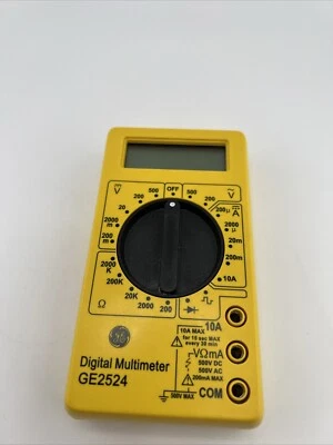 Multímetro digital General Electric GE GE2524 somente multímetro sem cabos - Imagem 1 de 4