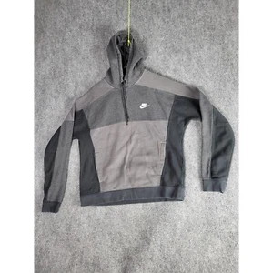 Nike Hoodie Pullover Color Block Activewear Sweatshirt Casual Comfy Mens M - Picture 1 of 10