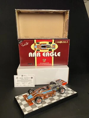 Carousel 1 Pancho Carter 1974 Eagle Indy 500 Cobre Firestone 1/18 Scale # 4703 - Image 1 of 4