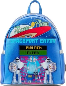 Loungefly Disney Pixar Toy Story Pizza Planet Space Entry Mini Backpack **NEW** - Picture 1 of 10