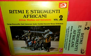 RITMI E STRUMENTI AFRICANI Vol 2 LP + Booklet ITALY 1975 MINT- - Picture 1 of 1