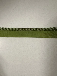Borde de cordón labial retorcido verde de 1/4 pulgadas BIR806/104 - Imagen 1 de 2