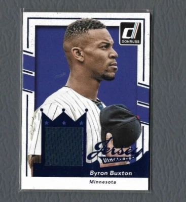 2016 Panini Donruss Jersey Kings Byron Buxton Patch Relic, Minnesota Twin #JK-BB - Image 1 of 2