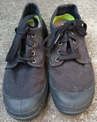 Туфли туристические женские Palladium 92351060 черные Pampa Oxford холщовые размер 8 - Изображение 1 из 4