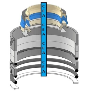1709941 Bucket Cylinder Seal Kit Fits Caterpillar 312C-330CL - Picture 1 of 1