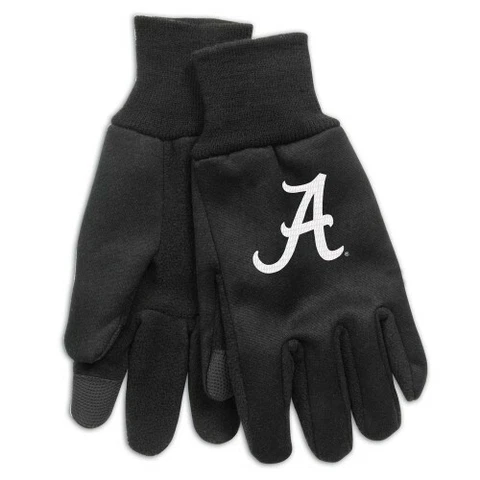 Alabama Crimson Tide Technology Gloves NCAA College Smart Touch Screen Texting Cover