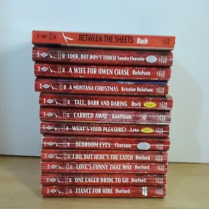 12 Harlequin Temptation Paperbacks - Imagen 1 de 8