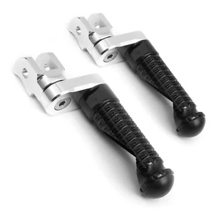 Black MPRO Front 25mm Lowering Foot Pegs For MT-09 Tracer 15 16 17 18 19 20 - Picture 1 of 7