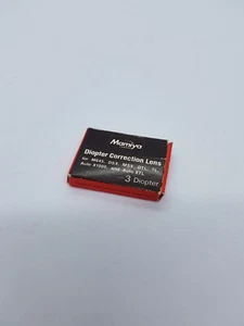 mamiya -3 diopter correction lens m645,dsx,msx,dtl,tl,auto x1000 and auto xtl - Picture 1 of 2