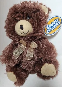 'Cuddly Cousins' Soft Stuffed Plush Animal Bear Bear - New with Tags - Picture 1 of 11