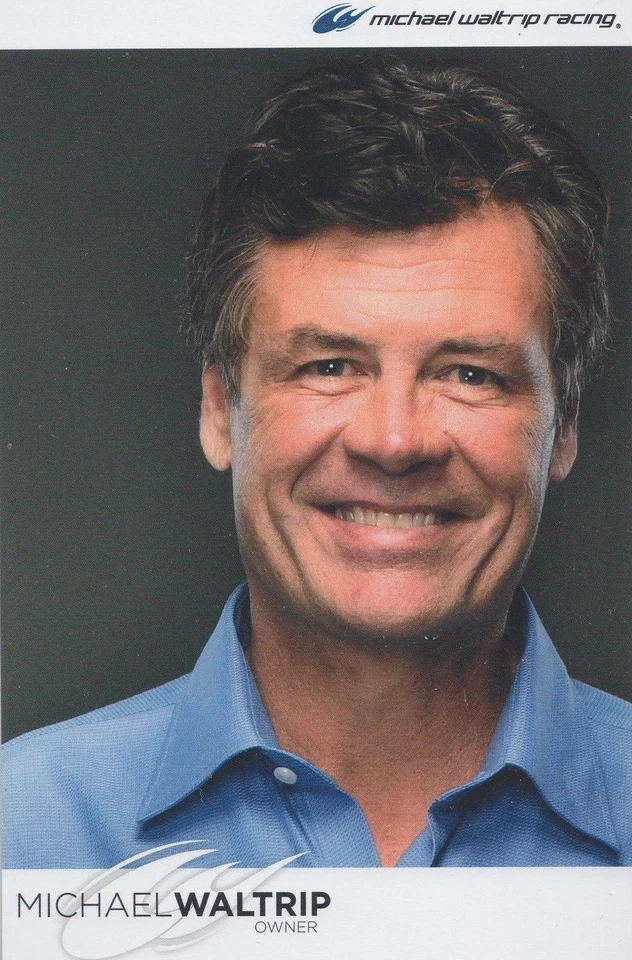 2015 MICHAEL WALTRIP "MWR OWNER" NASCAR SPRINT CUP POSTCARD - Image 1 of 1