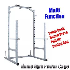 Power Cage - Power Squat Rack - Weights Bench Press - Boxing Punching - Chin Up - Picture 1 of 6