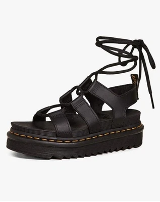 Sandalias Dr Martens Doc Nartilla para mujer talla 8 negras estilo gladiador sandalia Foto 1 de 4