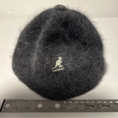 Sombrero cubo Kangol Furgora 100 % angora - gris oscuro - hecho en China Foto 1 de 4