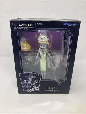 7-дюймовая фигурка Diamond Select Toys Nightmare Before Christmas Jewel новая запечатанная - Изображение 1 из 4