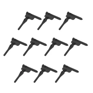 10PCS Square Fan Shock Absorbing Rubber Nail, Silicone Rubber for PC, Black - Zdjęcie 1 z 5