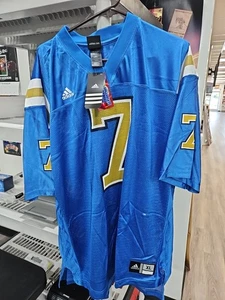 Adidas UCLA Bruins #7 Football Jersey Blue XL Brand New! B - Picture 1 of 3