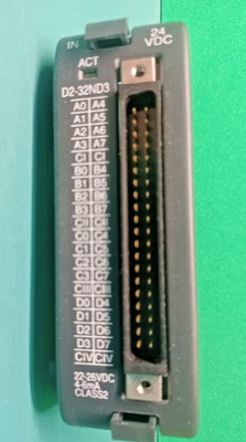 D2-32ND3 DirectLOGIC DL205 discrete input module, 32-point, 24 VDC, sinking/sour - Image 1 of 2