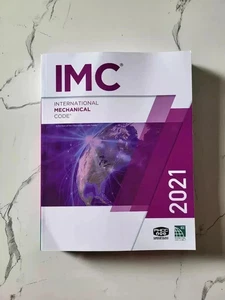 IMC 2021 International Mechanical Code Paperback Books Free Shipping - Picture 1 of 6