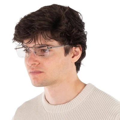 Óculos Montblanc Demo masculino retangular MB0269OA 003 54 MB0269OA 003 54 - Imagem 1 de 4