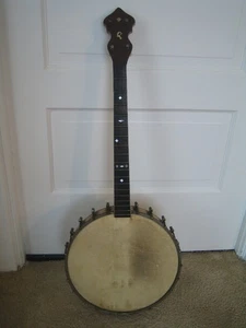 ANTIQUE 4 STRING BANJO FOR RESTORATION OR PARTS. - Picture 1 of 10