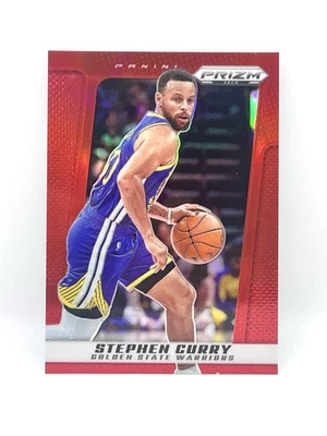 2024-25 Panini Prizm Stephen Curry Red Prizm #89 Golden State Warriors/199 💎 - Image 1 of 2