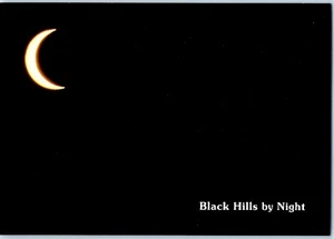 Black Hills by Night Black Hills South Dakota 1990 Rapid City Postcard 4x6 - Picture 1 of 2
