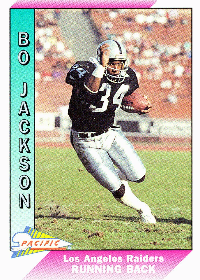 Pacific Bo Jackson Raiders 1991 Auburn Tigers Heisman Foto 1 de 1