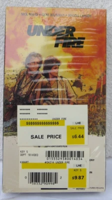 Under Fire VHS 1983 SV 9142 - Nick Nolte - Gene Hackman Orion Video Treasures Foto 1 de 4