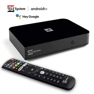 TELE System UP T2 4K Decoder DVB-T2 con Android TV - Foto 1 di 2