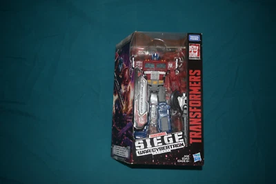 Hasbro Transformers SIEGE War for Cybertron Optimus Prime NIB WFC-S11 - Image 1 of 2