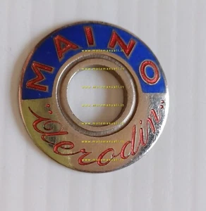 Maino Aerodin fregio smaltato stemma patacchino manubrio anteguerra originale - Picture 1 of 3