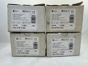 Eaton FAZ-D16/2-RT Din Rail Mounted Circuit Breakers 480Y/277 (lot of 4) *NEW* - Picture 1 of 6