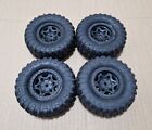 Axial RipSaw 1/10 Scale 12mm Hex RC Crawler Wheels & Tyres Set 1.9x4.3 AX12016