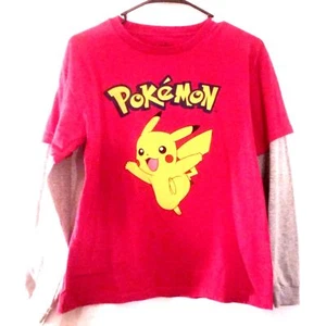Camiseta juvenil manga larga Pokemon Pikachu talla grande - Imagen 1 de 4