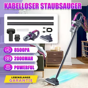3 in 1 Mini Handstaubsauger 8400Pa Kabelloser Autostaubsauger Nass&Trocken Akku - Bild 1 von 19