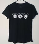 Disney Mickey Mouse See No Evil Damen-T-Shirt klein schwarz 0110