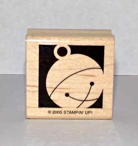 Christmas Jingle Bell Single Stamp Holiday Stampin Up Holiday Blocks Free Ship - Picture 1 of 6