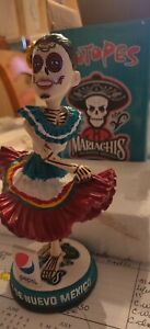 Albuquerque Isotopes Mariachis Ballet FolklÃ³rico bobblehead "Brand New In Box"