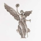 2023 Niue Angel of Independence geformte Münze antik 1 Unze Silberkapsel & COA