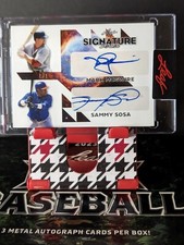 2023 Leaf Signature Series Mark McGwire Sammy Sosa Dual Auto 1/1  🇺🇲 DA-8