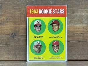 1963 Topps #29 Rookie Stars Parade Sammy Ellis Ray Culp Jesse Gonder Boozer  - Picture 1 of 2