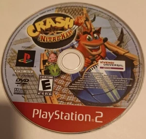 Crash Nitro Kart (Sony PlayStation 2, 2003) greatest hits DISK ONLY - Picture 1 of 2