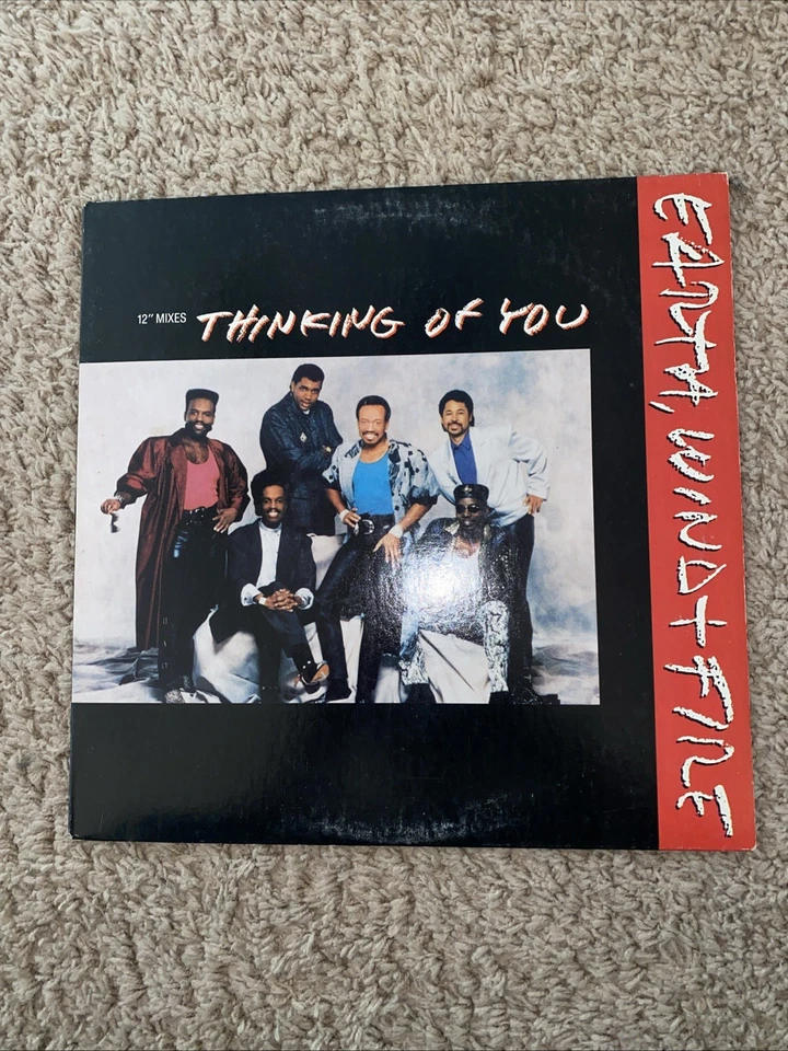 EARTH WIND & FIRE 12" MIXES "THINKING OF YOU" COLUMBIA RECORDS 44 07566 NM Foto 1 de 4