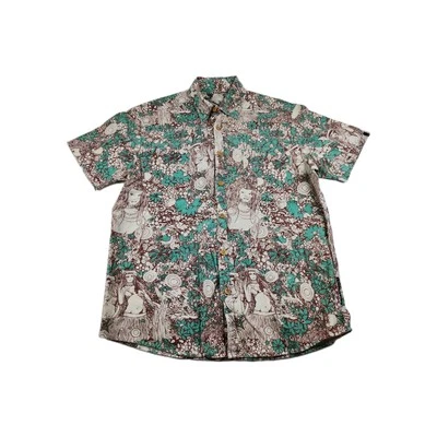 Camisa hawaiana de colección Lost Enterprises 91/93 Mayhem para hombre M - Hula Girl por todas partes Foto 1 de 4