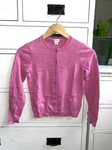 Crewcuts Cotton Classic Cardigan Pink Size Large - Picture 1 of 4